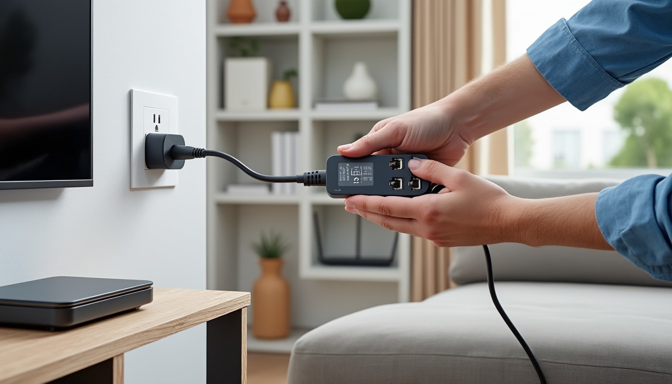 découvrez comment brancher une prise cpl pour votre tv facilement et rapidement afin d'améliorer la connexion internet de votre téléviseur sans câbles supplémentaires.