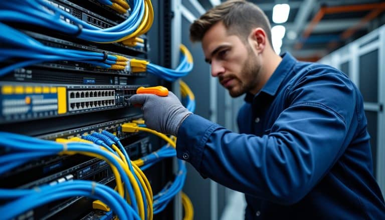 Installer une baie de brassage : outils, temps et précautions
