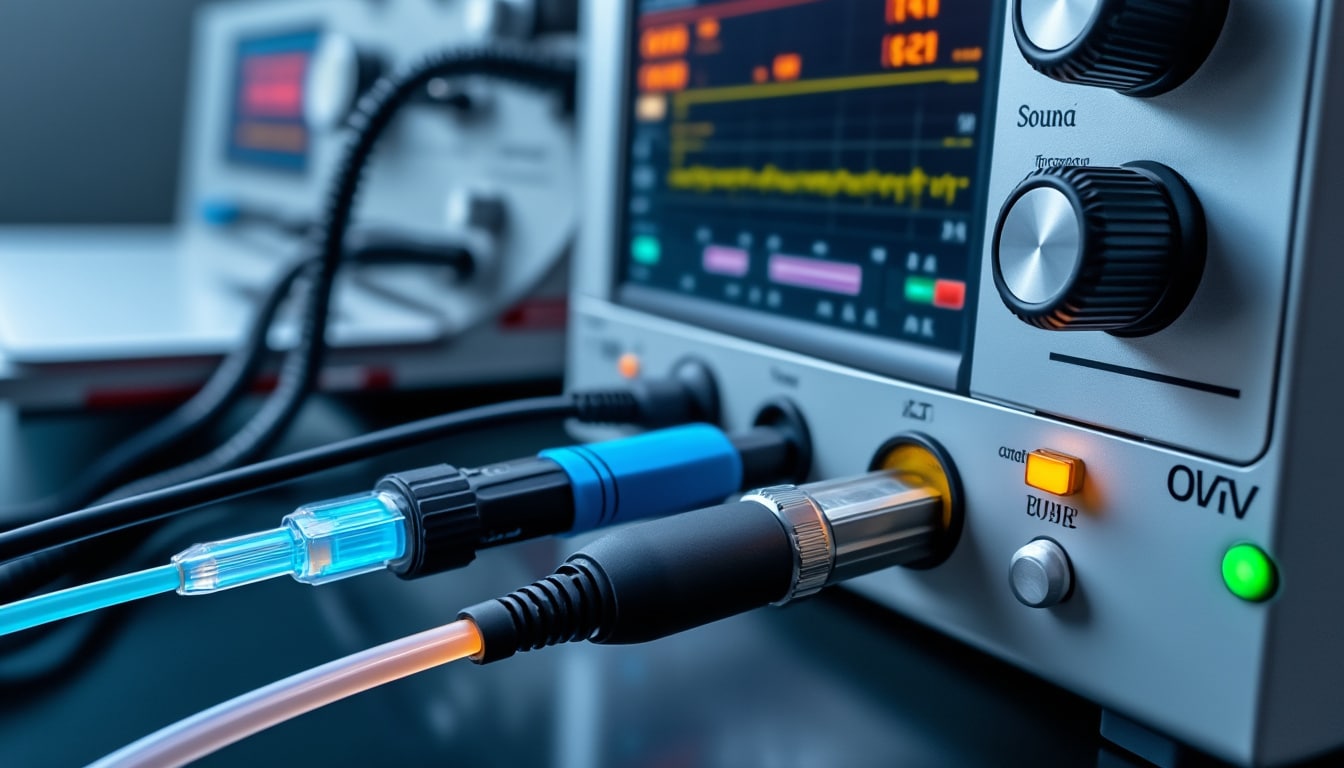 découvrez les techniques de mesure sur fibre optique, incluant la réflectométrie et le bilan optique, pour analyser et optimiser la performance des réseaux de communication.