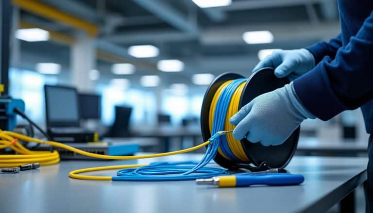 Raccordement fibre d'un local professionnel : le déroulé