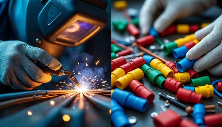 Soudure et connecteurs préfabriqués : les deux approches